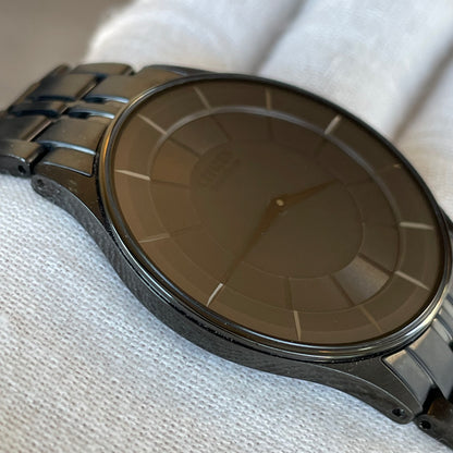 Reloj Citizen Stiletto Hombre 2010 Eco-Drive SOLAR Zafiro Blackout NOS