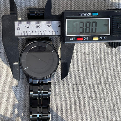 Reloj Citizen Stiletto Hombre 2010 Eco-Drive SOLAR Zafiro Blackout NOS