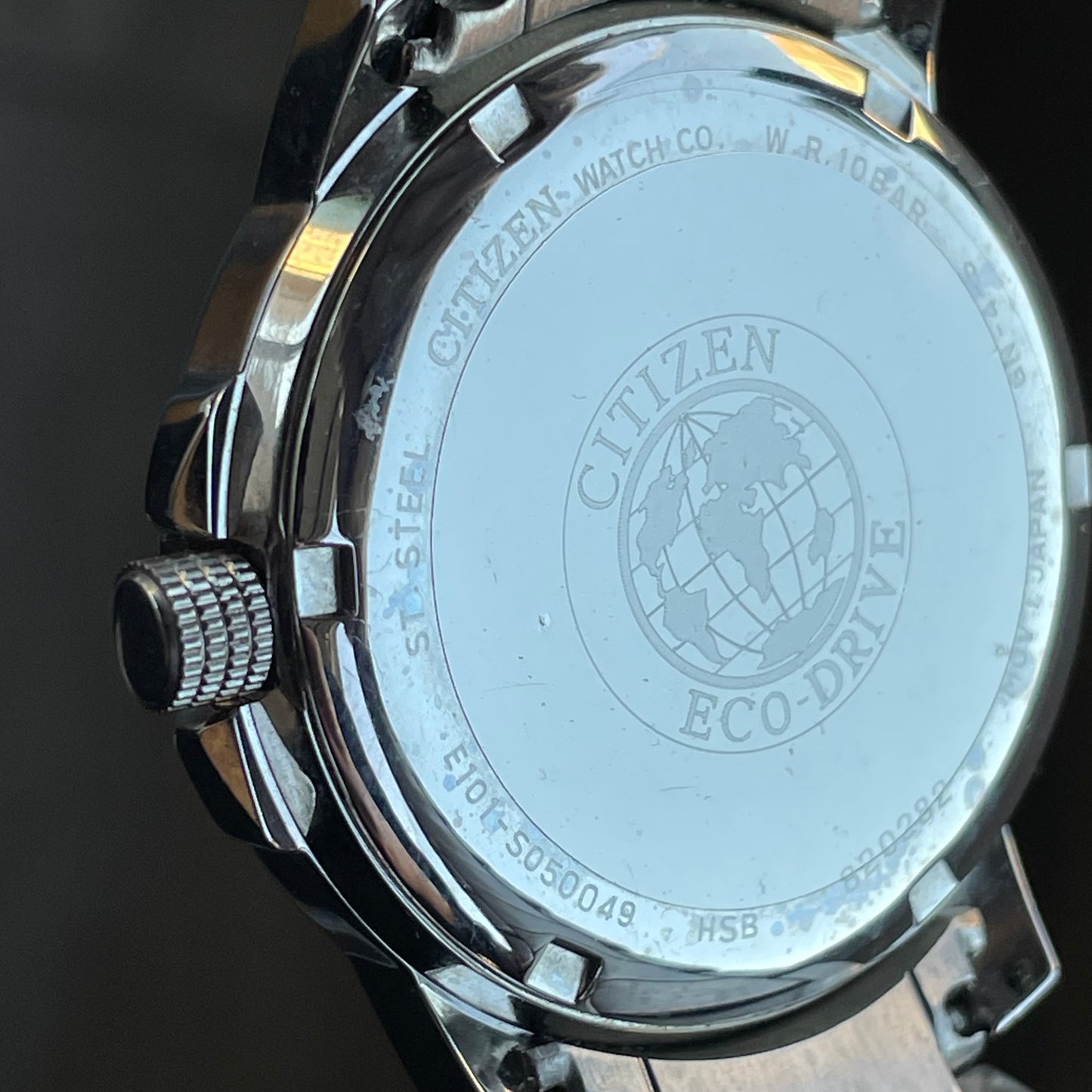Reloj Citizen Eco-Drive Hombre 2002 Railroad Approved NOS Solar ÚNICO