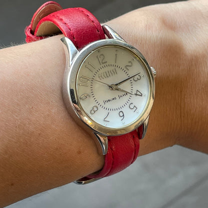 Reloj Ecclissi Mujer Plata 925 Año 2005 Madreperla 30mm