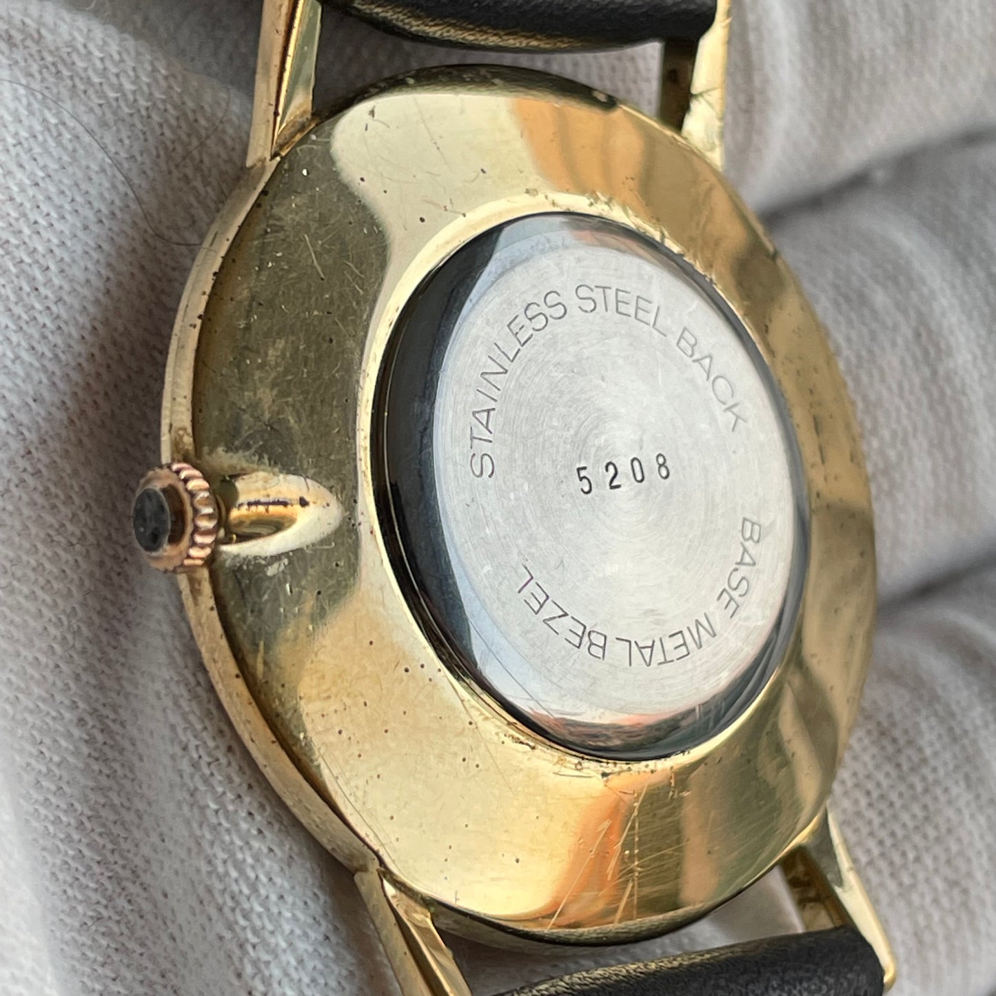 Reloj La Marque Hombre Años 90’s Minimalista Negro Museum Dial