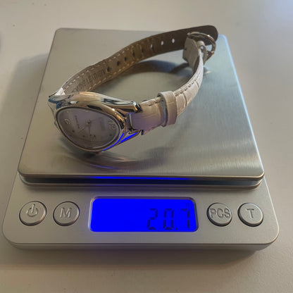 Reloj Ecclissi Plata 925 Mujer Año 2001 Oval Madreperla