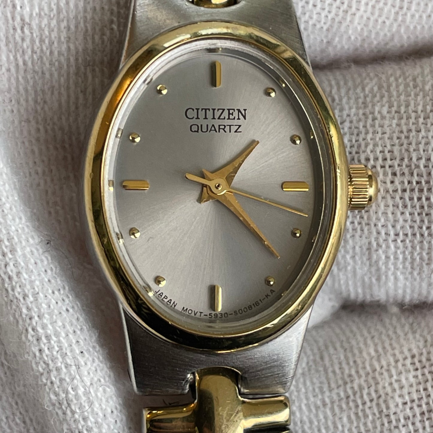 Reloj Joya Citizen Mujer Quartz Años Sept. 1993 Bicolor