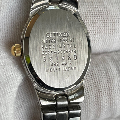 Reloj Joya Citizen Mujer Quartz Años Sept. 1993 Bicolor