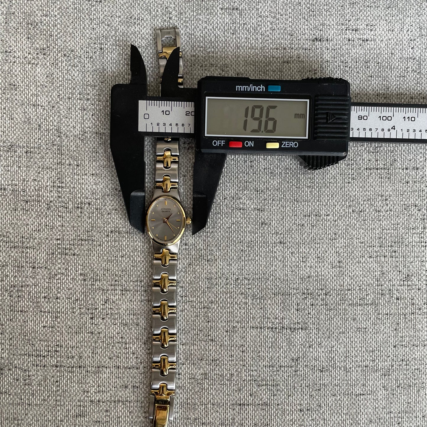Reloj Joya Citizen Mujer Quartz Años Sept. 1993 Bicolor