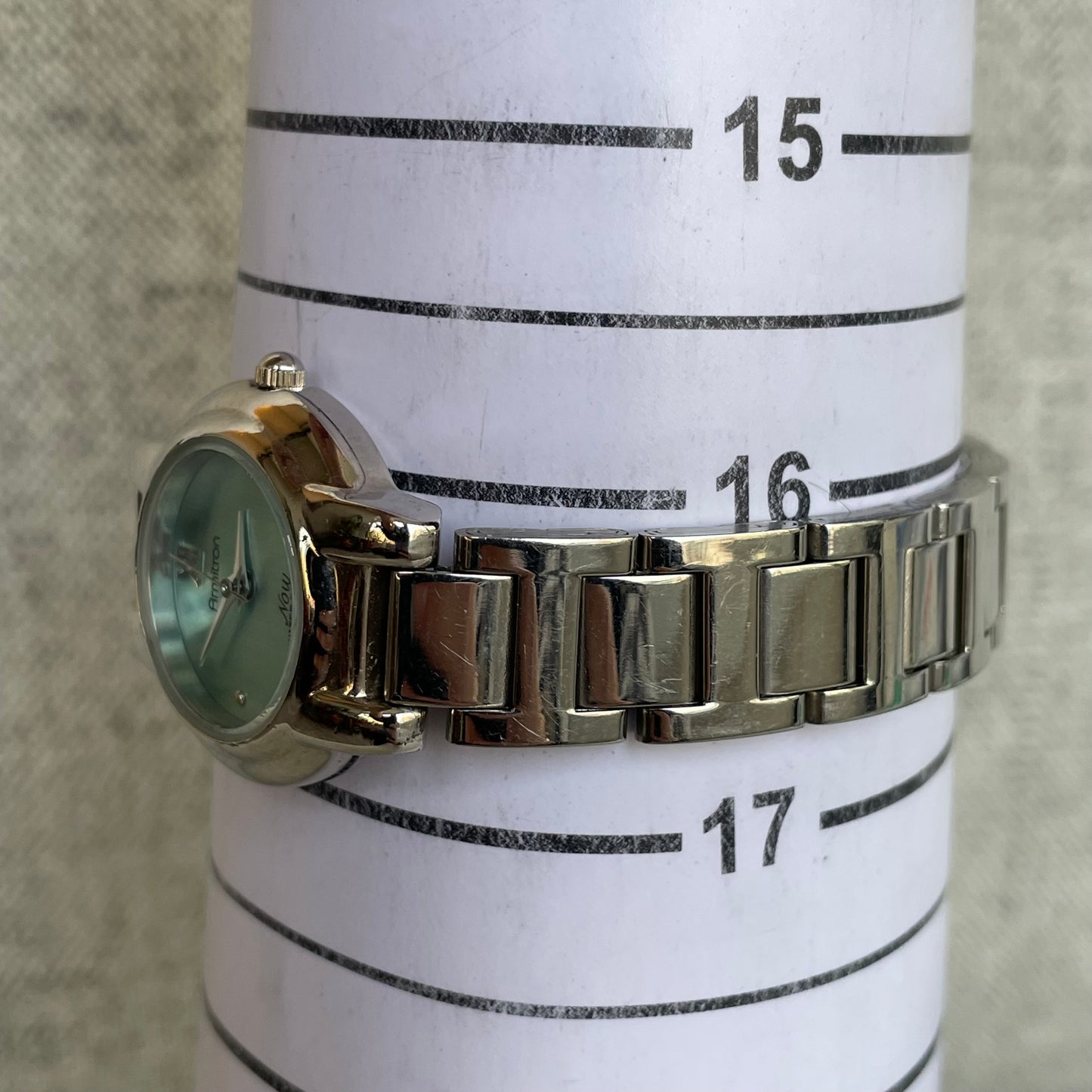 Reloj Joya Armitron Now Mujer 2000s Dial Celeste