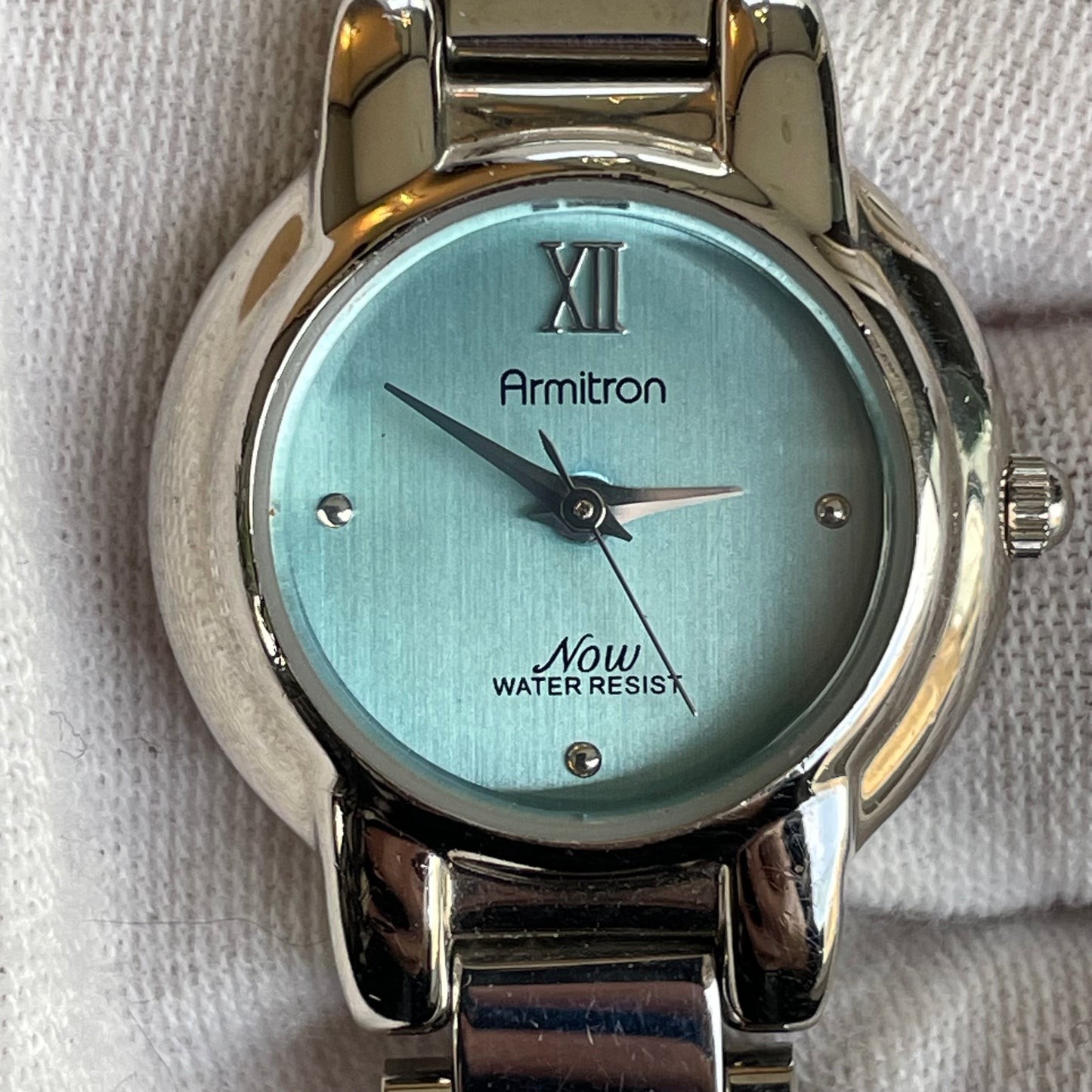 Reloj Joya Armitron Now Mujer 2000s Dial Celeste