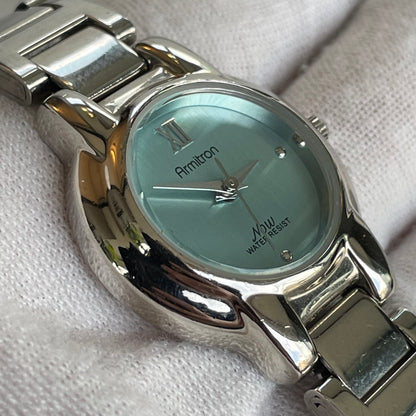 Reloj Joya Armitron Now Mujer 2000s Dial Celeste