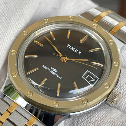 Reloj Timex Hombre A Cuerda Royal Oak Style Años 80 Funciona Perfecto ÚNICO