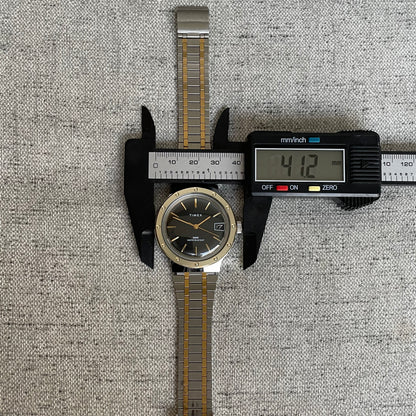 Reloj Timex Hombre A Cuerda Royal Oak Style Años 80 Funciona Perfecto ÚNICO
