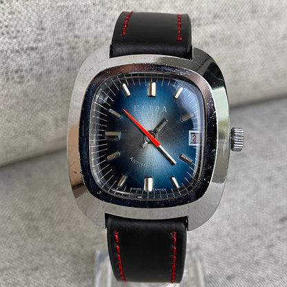 Reloj ELIDA 21 Jewels Hombre DIAL FUMÉ Suizo Años 60´s ÚNICO