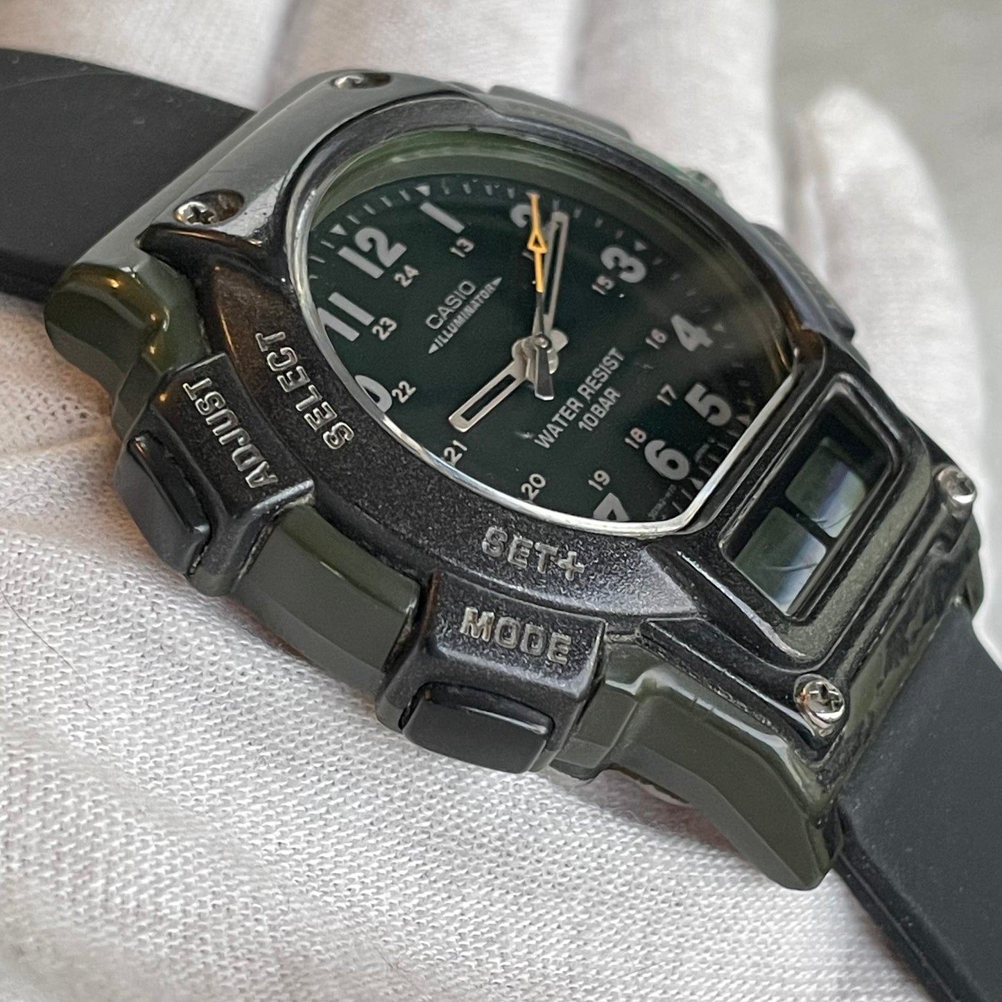 Reloj Casio Geo Trail FT-611 Ana-Digi Hombre Años 90s Escaso