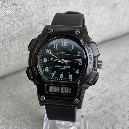 Reloj Casio Geo Trail FT-611 Ana-Digi Hombre Años 90s Escaso