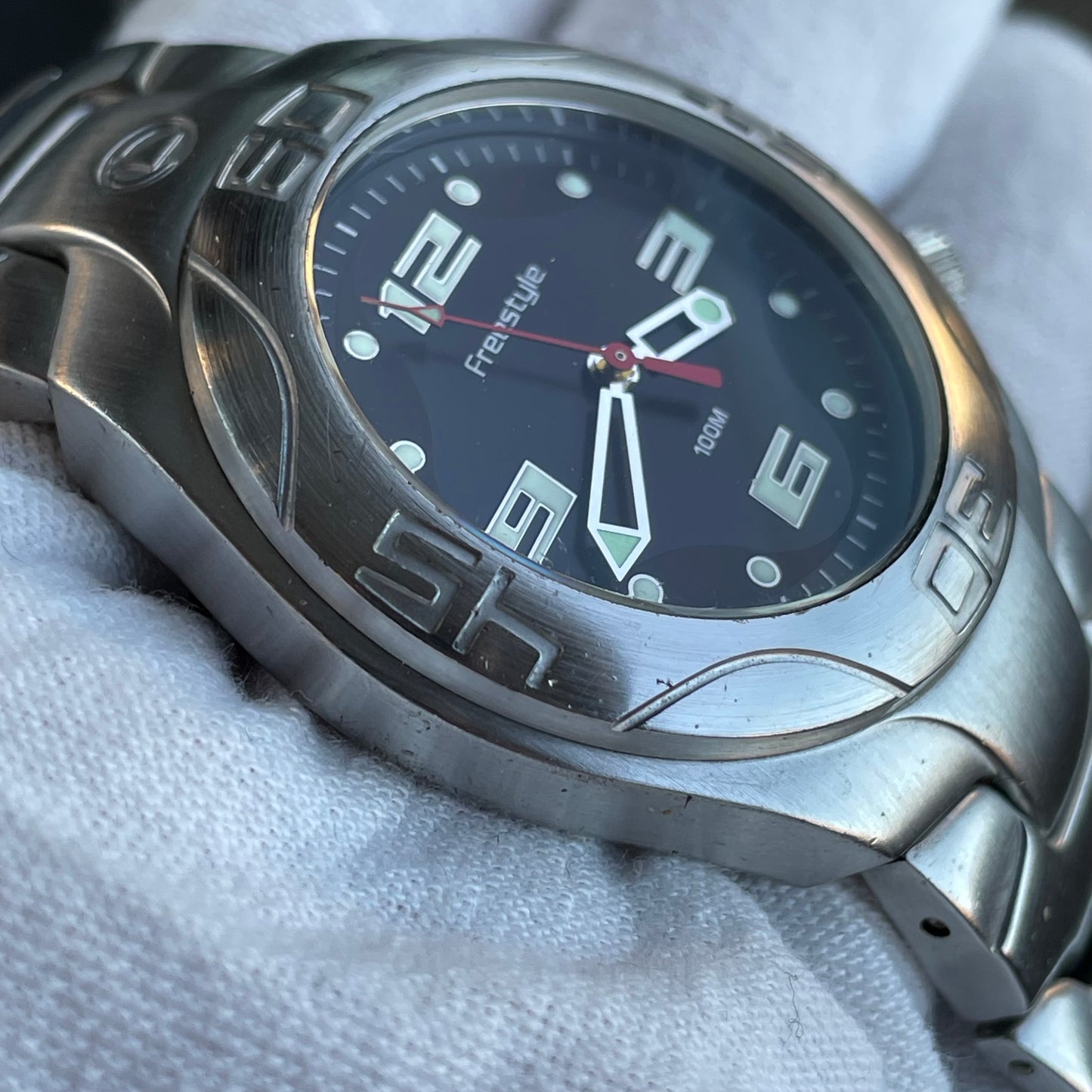 Reloj Freestyle California Surf Steel Hombre Año 2005 Vintage