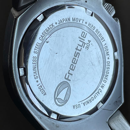 Reloj Freestyle California Surf Steel Hombre Año 2005 Vintage