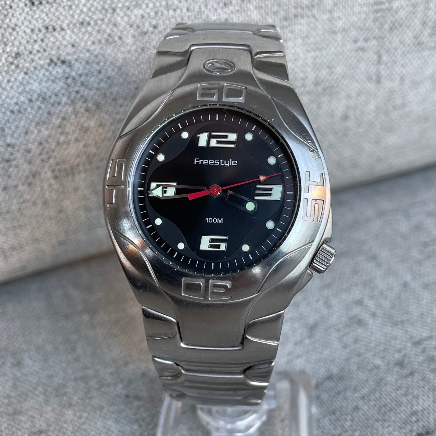 Reloj Freestyle California Surf Steel Hombre Año 2005 Vintage