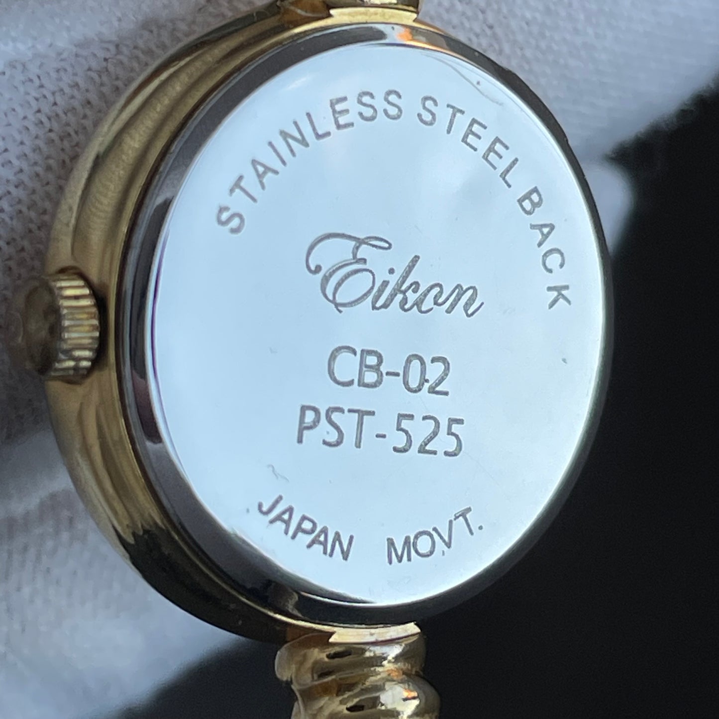 Reloj Eikon Mujer Año 2006 Pulsera Tipo Joya Dorado