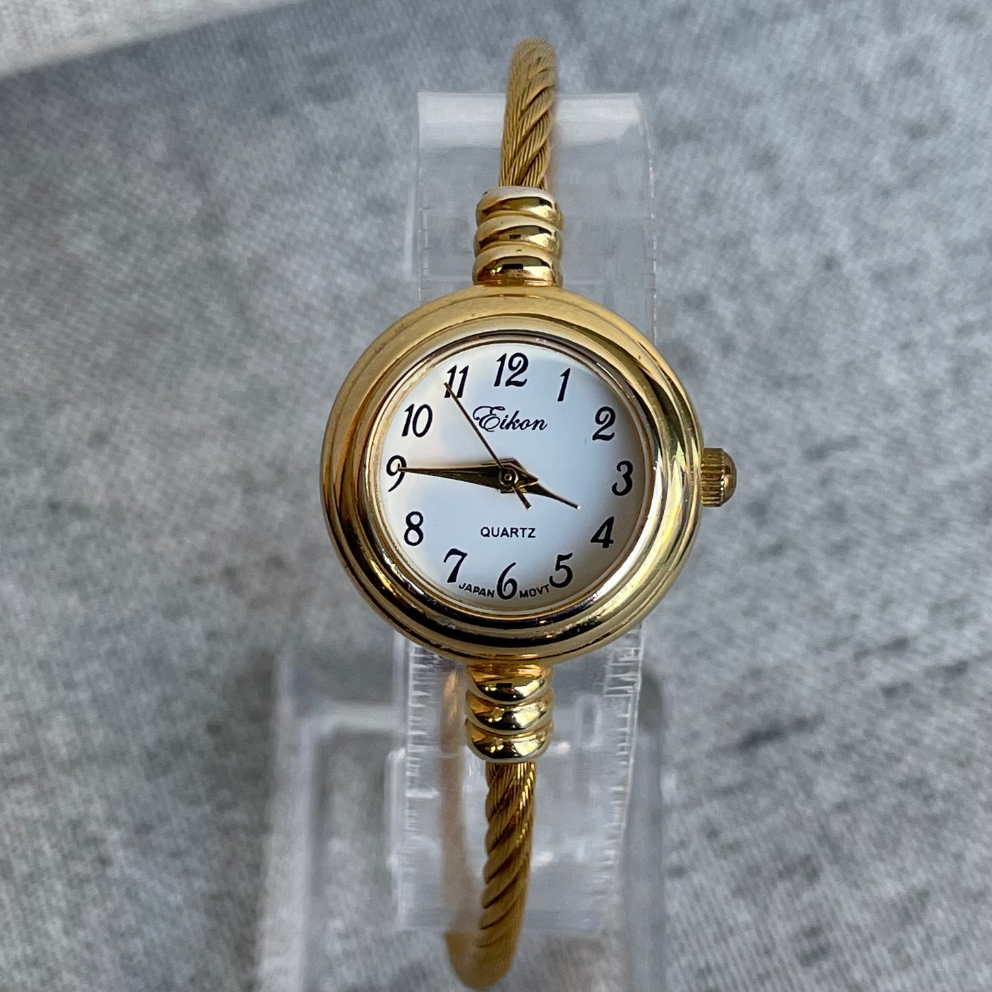 Reloj Eikon Mujer Año 2006 Pulsera Tipo Joya Dorado