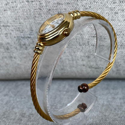 Reloj Eikon Mujer Año 2006 Pulsera Tipo Joya Dorado