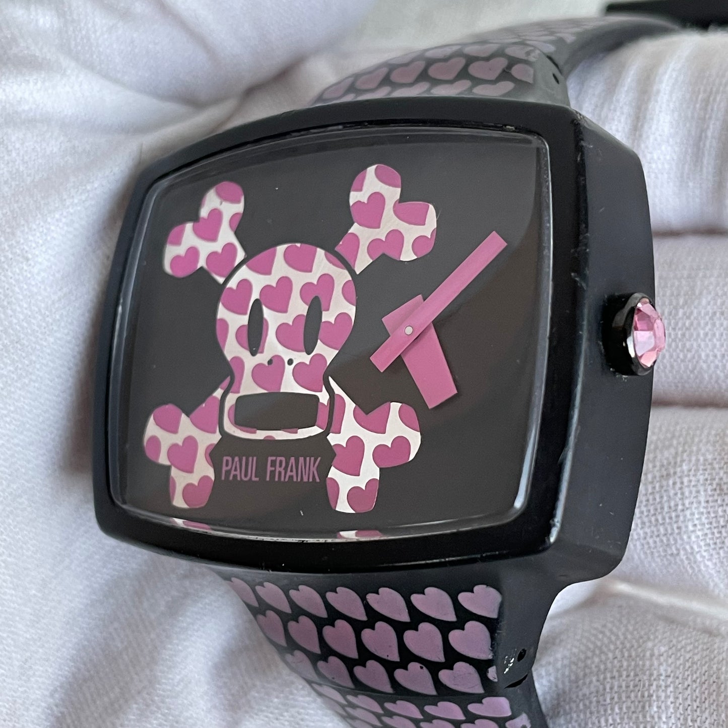 Reloj Paul Frank Mujer Julius Corazones Año 2008 Oversize TV