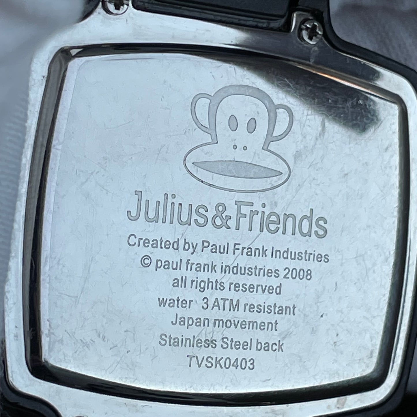 Reloj Paul Frank Mujer Julius Corazones Año 2008 Oversize TV