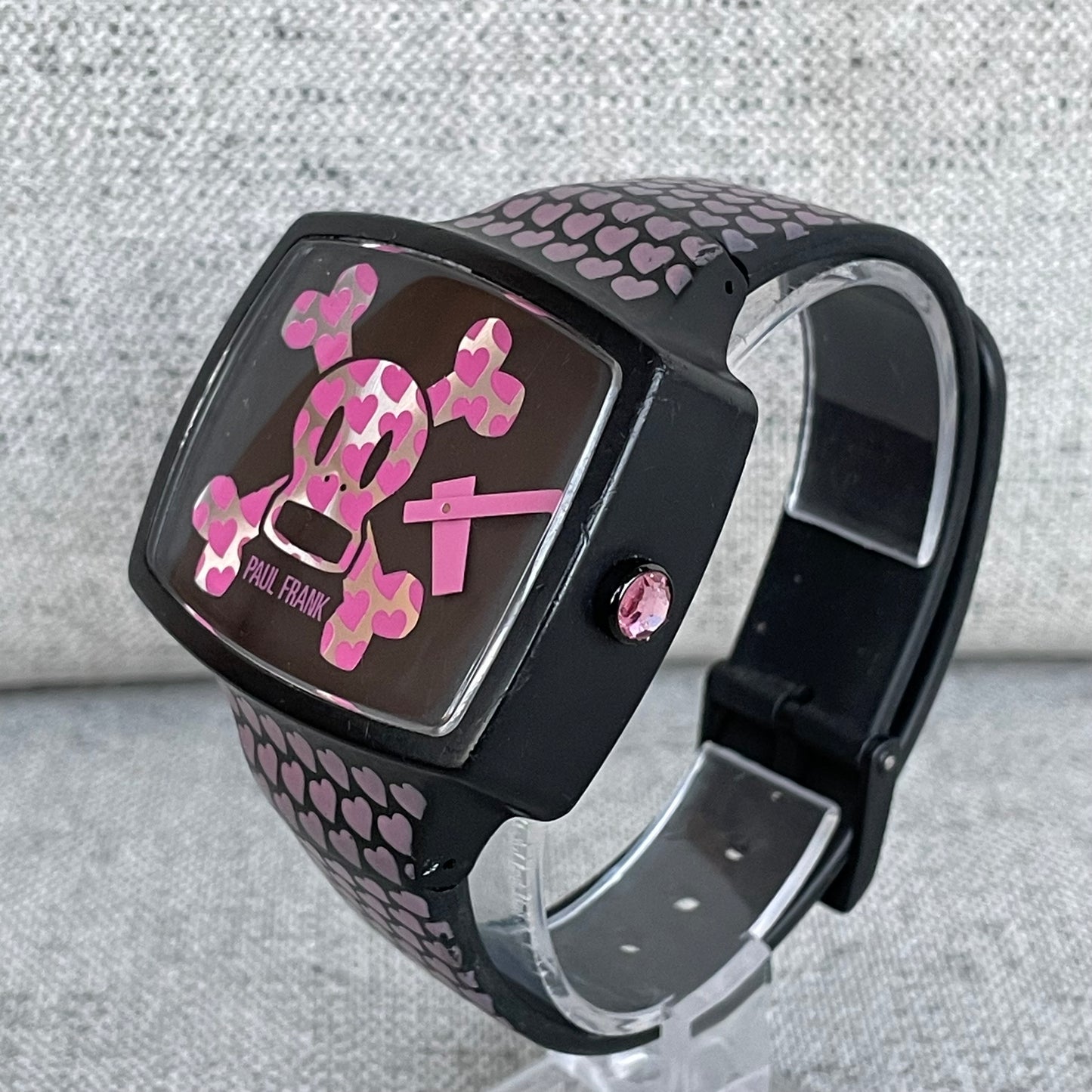 Reloj Paul Frank Mujer Julius Corazones Año 2008 Oversize TV