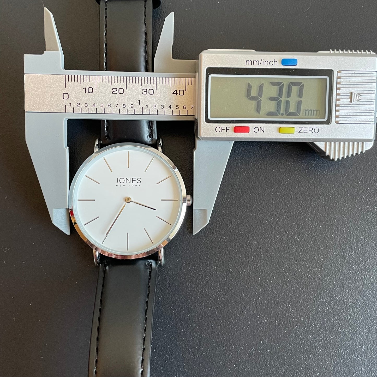 Reloj Jones New York Hombre Minimalista Full Set 43MM DIAL GRANDE Año 2015