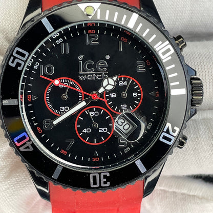 Reloj Ice-Watch Bélgica Hombre Chrono Rojo Full Set Año 2010