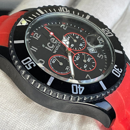 Reloj Ice-Watch Bélgica Hombre Chrono Rojo Full Set Año 2010