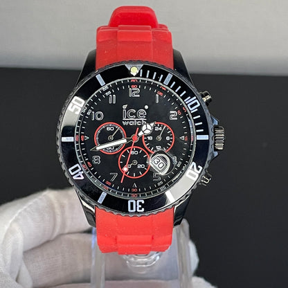 Reloj Ice-Watch Bélgica Hombre Chrono Rojo Full Set Año 2010