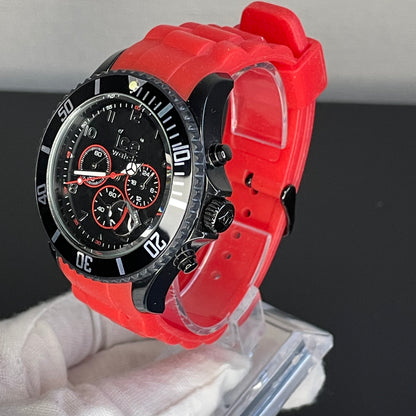 Reloj Ice-Watch Bélgica Hombre Chrono Rojo Full Set Año 2010