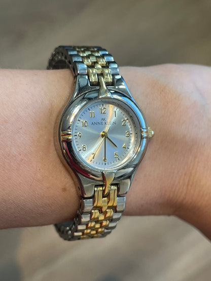 Reloj Anne Klein Mujer 2001 Twotone Pulsera Joya Expandible