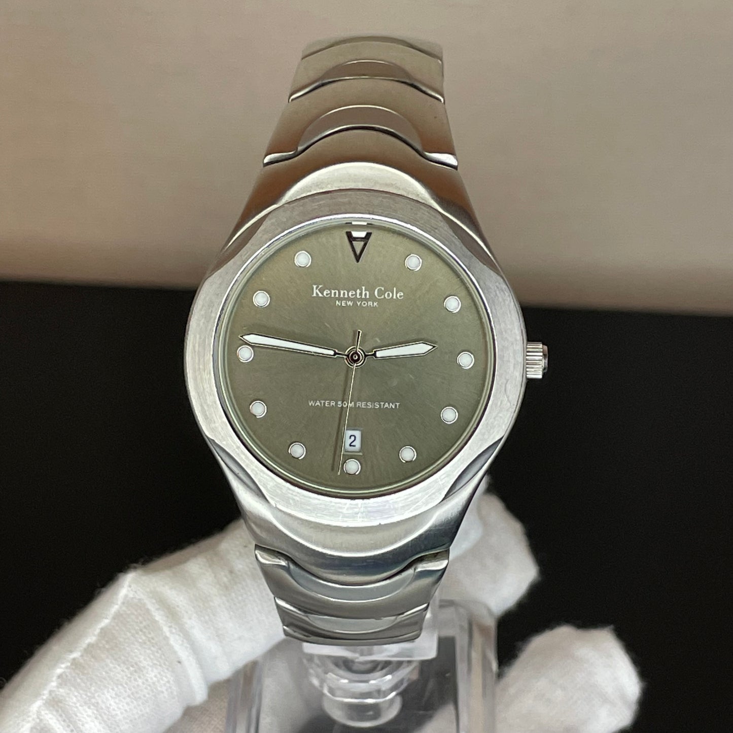 Reloj Kenneth Cole New York Hombre KC3268 Acero Completo Año 2007
