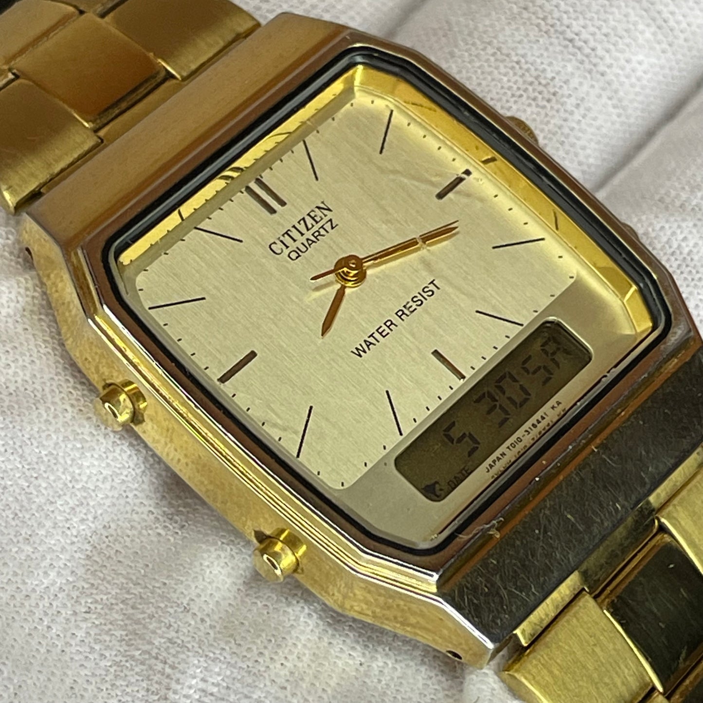 Reloj Citizen Ana-Digi Hombre Julio de 1981 Quartz Japón LEER
