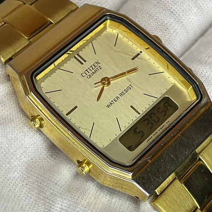 Reloj Citizen Ana-Digi Hombre Julio de 1981 Quartz Japón LEER