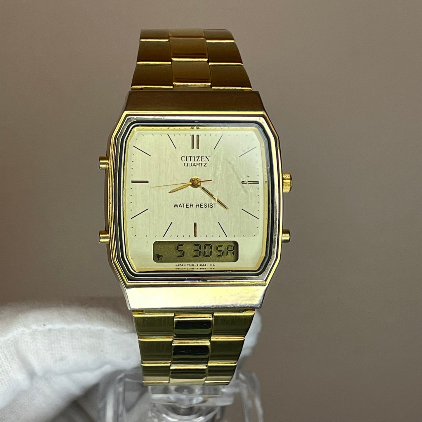 Reloj Citizen Ana-Digi Hombre Julio de 1981 Quartz Japón LEER