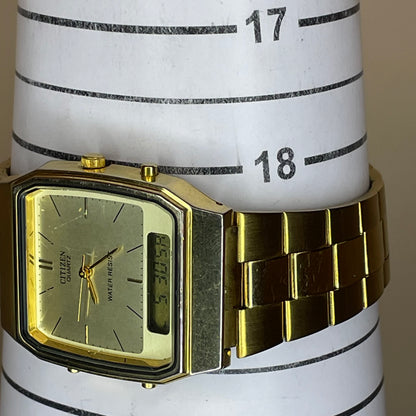 Reloj Citizen Ana-Digi Hombre Julio de 1981 Quartz Japón LEER