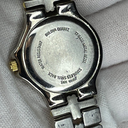 Reloj Bulova Mujer Año 1997 Quartz Bicolor 26mm LEER