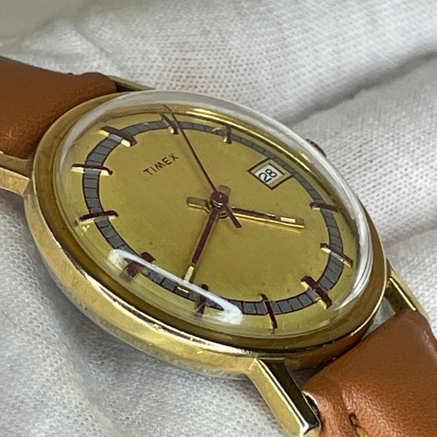 Reloj TIMEX Mercury Dundee Escocia Hombre Año 1975 A Cuerda