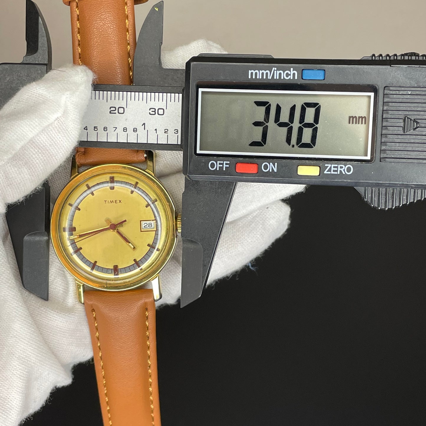 Reloj TIMEX Mercury Dundee Escocia Hombre Año 1975 A Cuerda