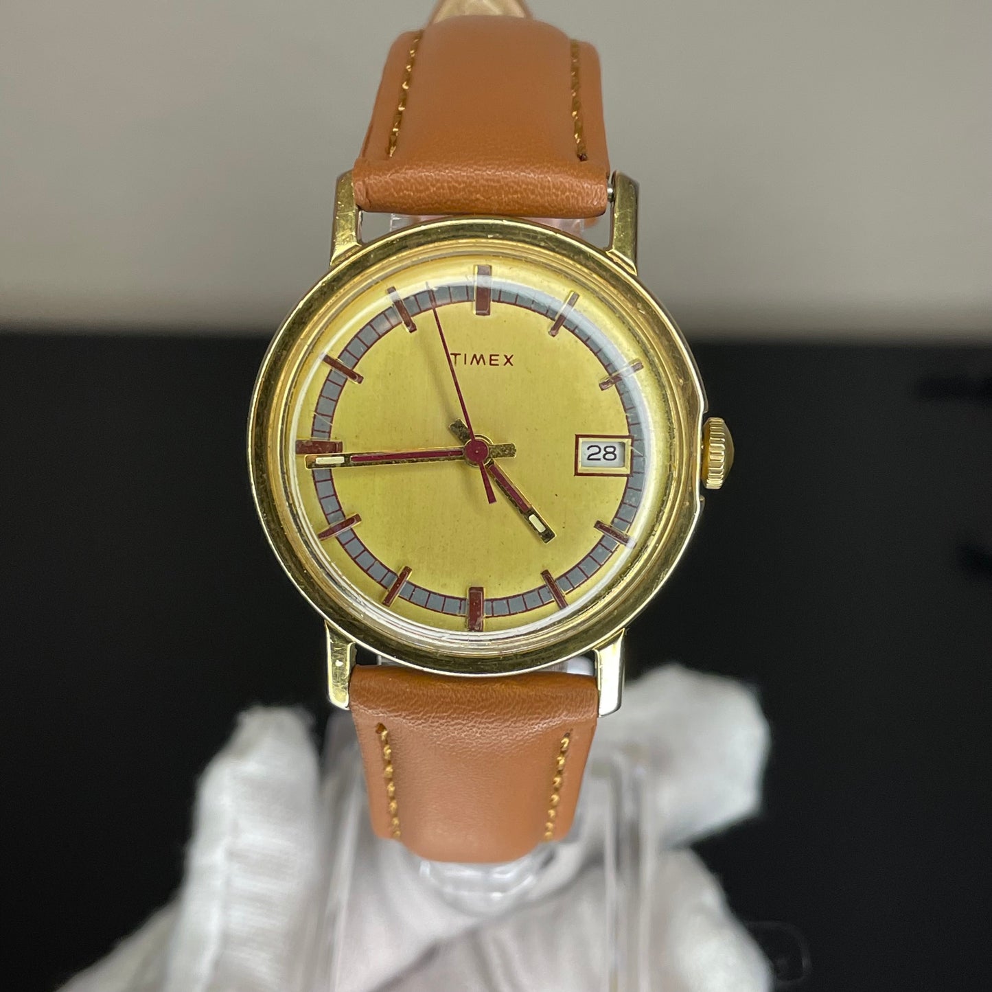 Reloj TIMEX Mercury Dundee Escocia Hombre Año 1975 A Cuerda