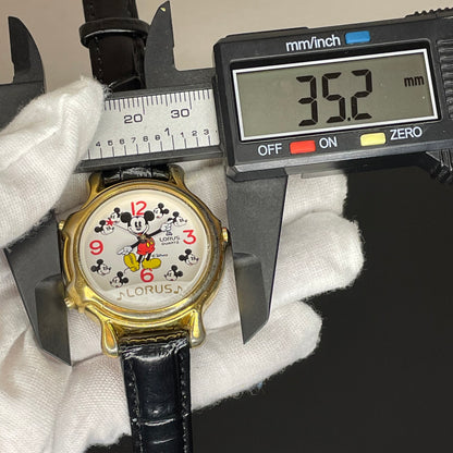 Reloj Lorus by SEIKO Mickey Mouse Musical Japón Año 1990 Disney RARO