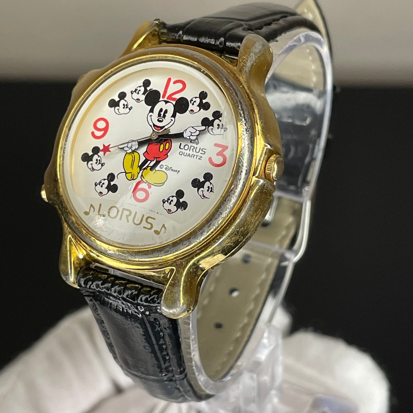 Reloj Lorus by SEIKO Mickey Mouse Musical Japón Año 1990 Disney RARO