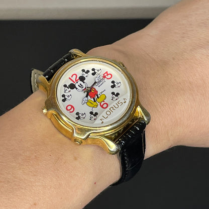 Reloj Lorus by SEIKO Mickey Mouse Musical Japón Año 1990 Disney RARO