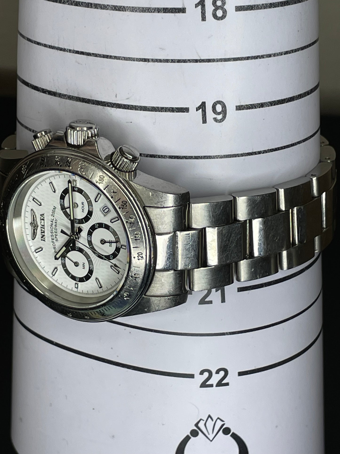 Reloj Invicta Speedway Daytona Style Hombre Año 2005 Cronógrafo