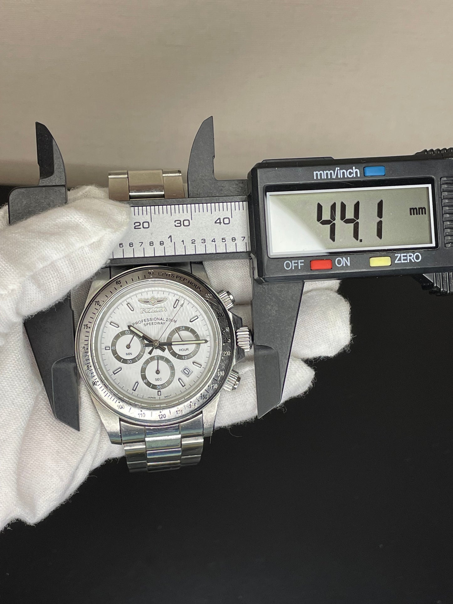 Reloj Invicta Speedway Daytona Style Hombre Año 2005 Cronógrafo