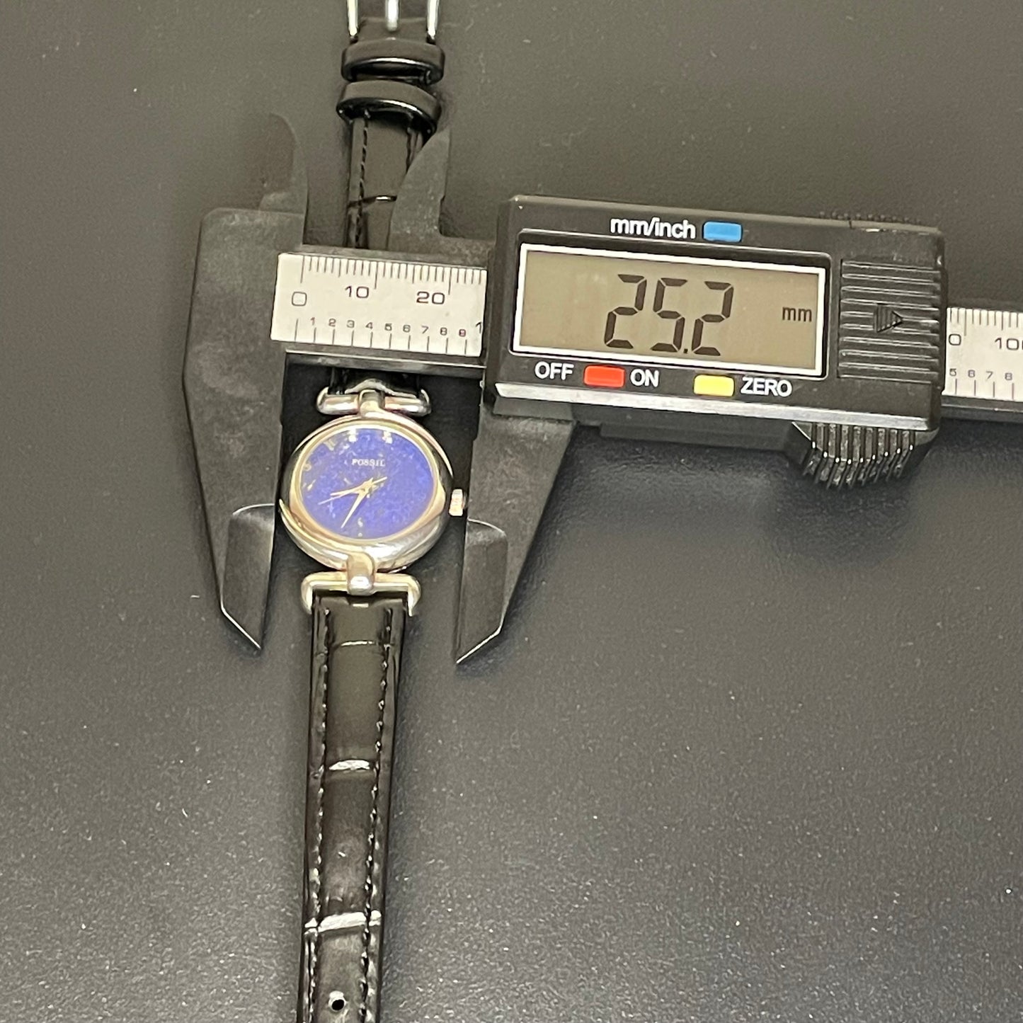 Reloj Fossil World Mujer 1998 Esfera Azul Espacial primeras colecciones