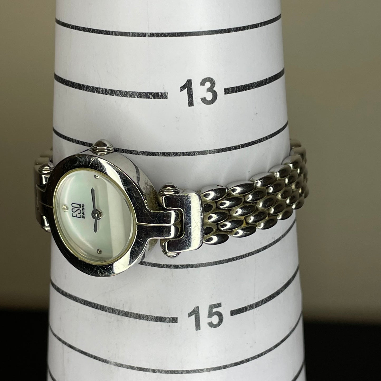 Reloj ESQ by MOVADO Swiss Mujer Madreperla Vintage 2000´s LEER
