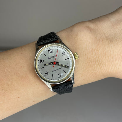 Reloj SUNDIAL Mujer A Cuerda Año 1973 Remex Hong Kong
