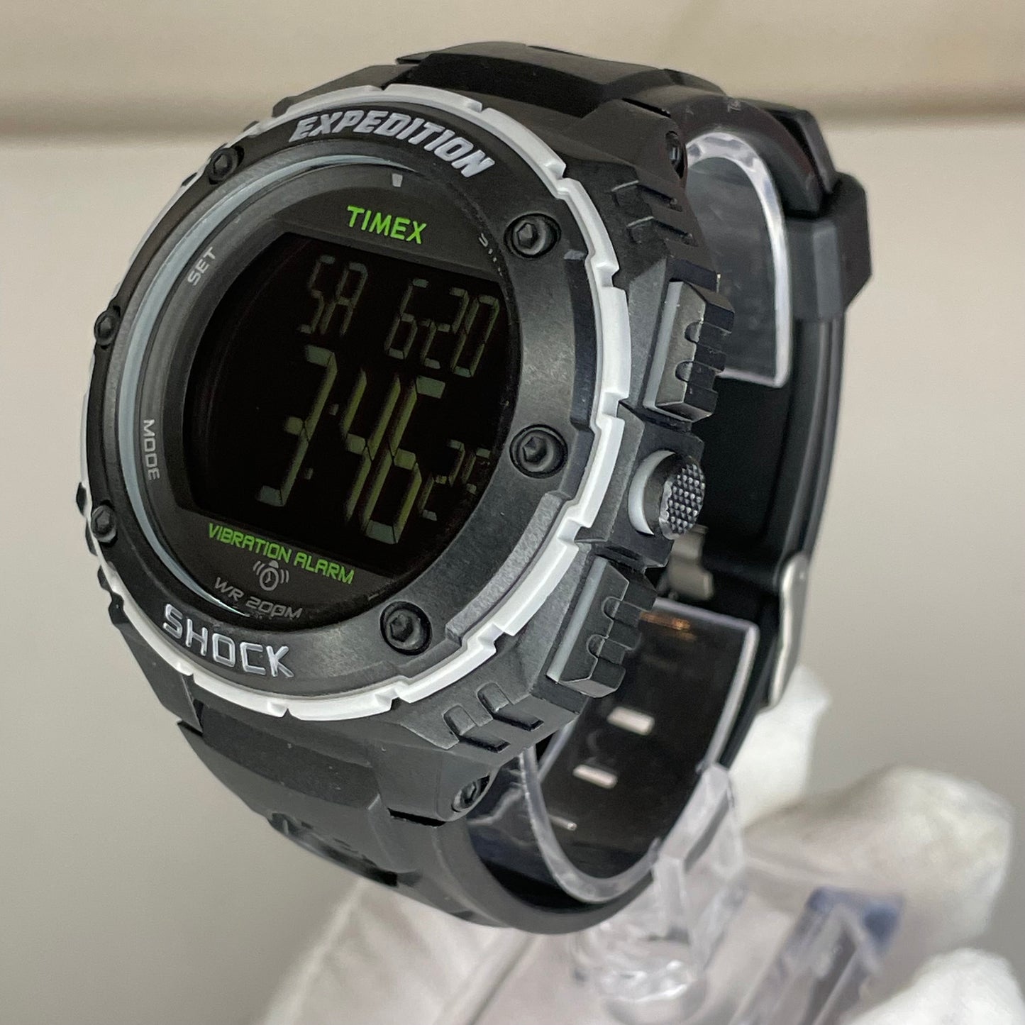Reloj Timex Expedition Shock XL Vibración e Indiglo Año 2015 OUTDOOR ALTA GAMA